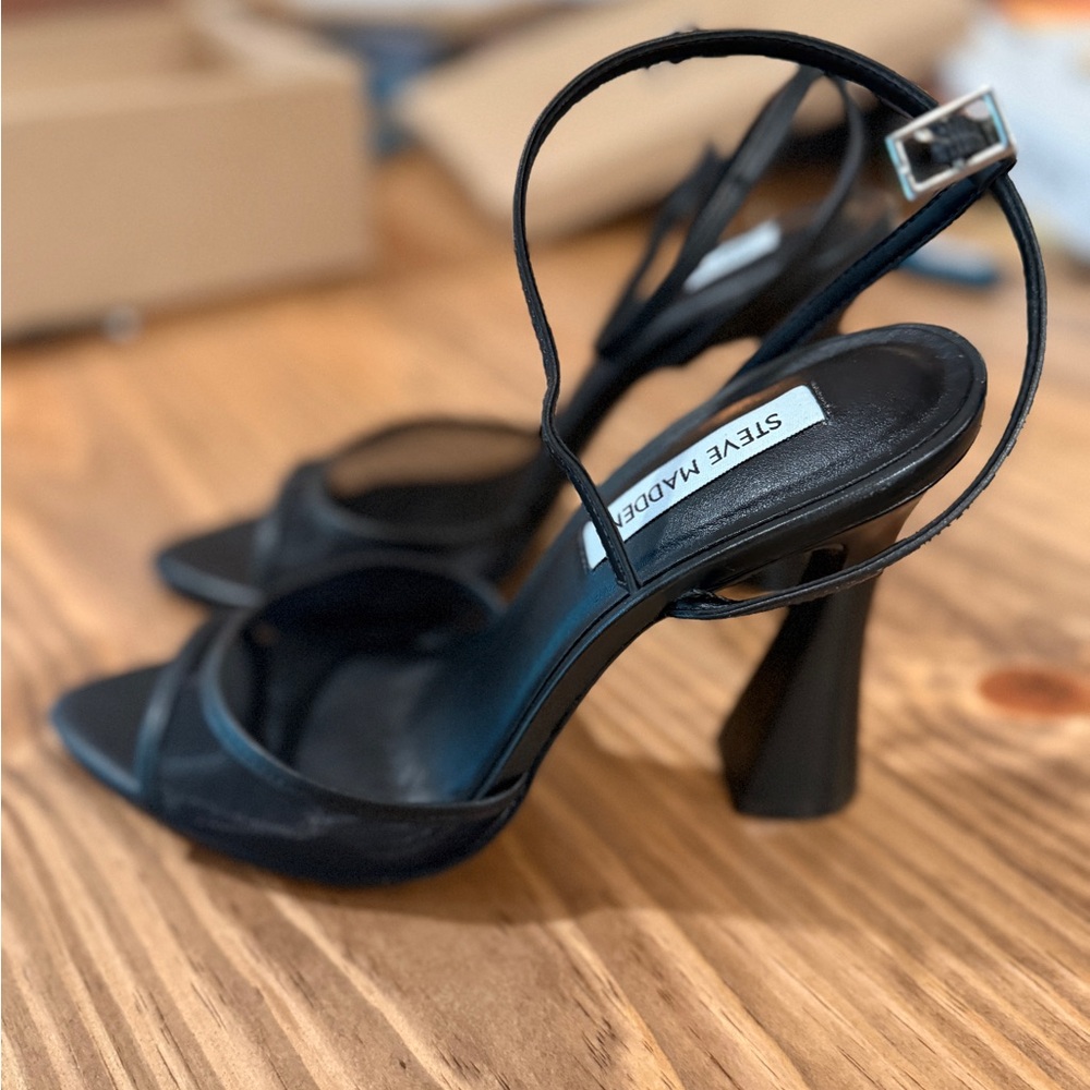 Steve Madden Black Women's Heels sz 8.5